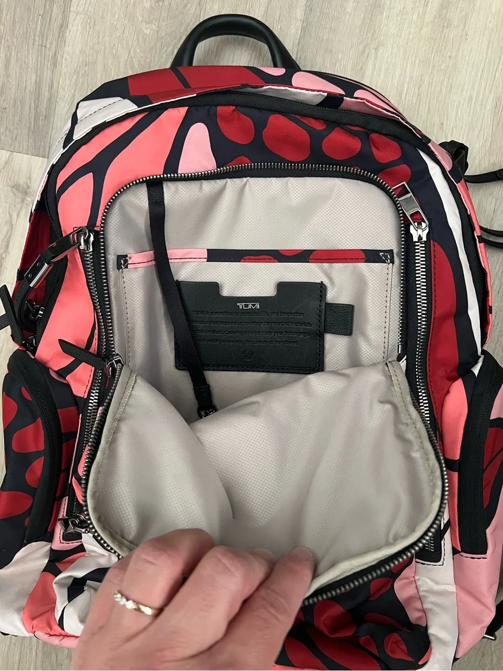 Tumi Voyageur Celina Backpack in Swallow Tail Print